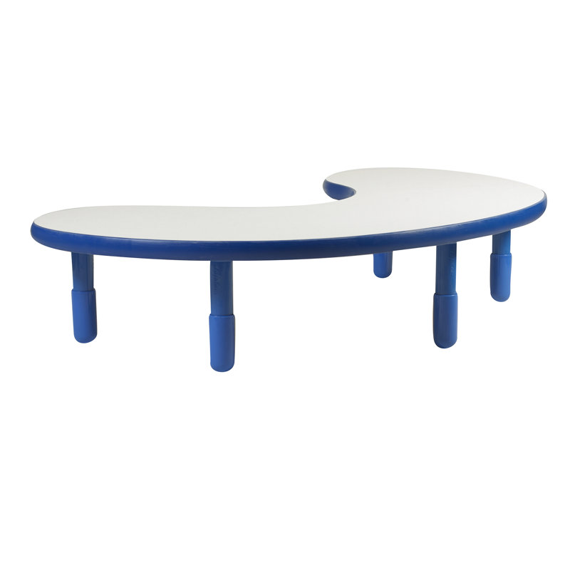 Table pour enfant BASELINE, Bleu royal, H 18 po x L 38 po x L 65 po