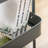 3 Tier Rolling Cart for home, Metal Mesh Storage Organizer Mobile Utility Carts with Wheels Caster-70156483
