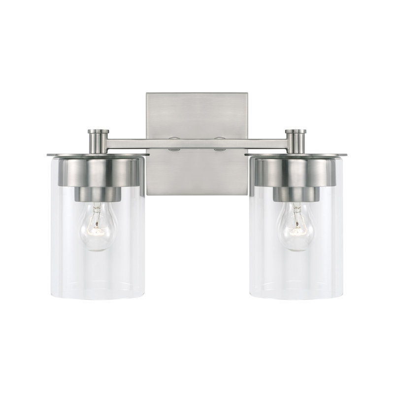 Mason 2 - Light Dimmable Vanity Light, Brushed Nickel