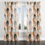 Rideau obscurcissant Arc Room - Rideau orange à œillets Boho Calm - 1 panneau-1215803406-1215803404