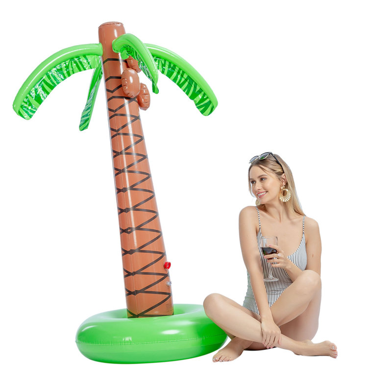  Palmier, jardin gonflable, jardin, arroseur