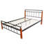 Metallbett Morgantown mit Lattenrost-22839912-22839913