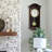 Solid + Manufactured Wood Wall Clock