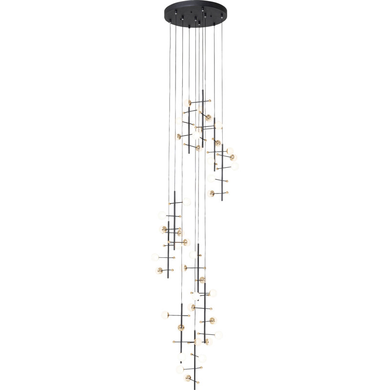 Trapeze Pendant Light, 280Cm