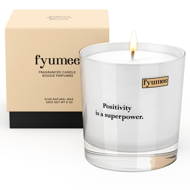 Fragrant Gardenia Scented Jar Candle