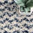 Batts Chevron Performance Shag Navy Rug-932768912