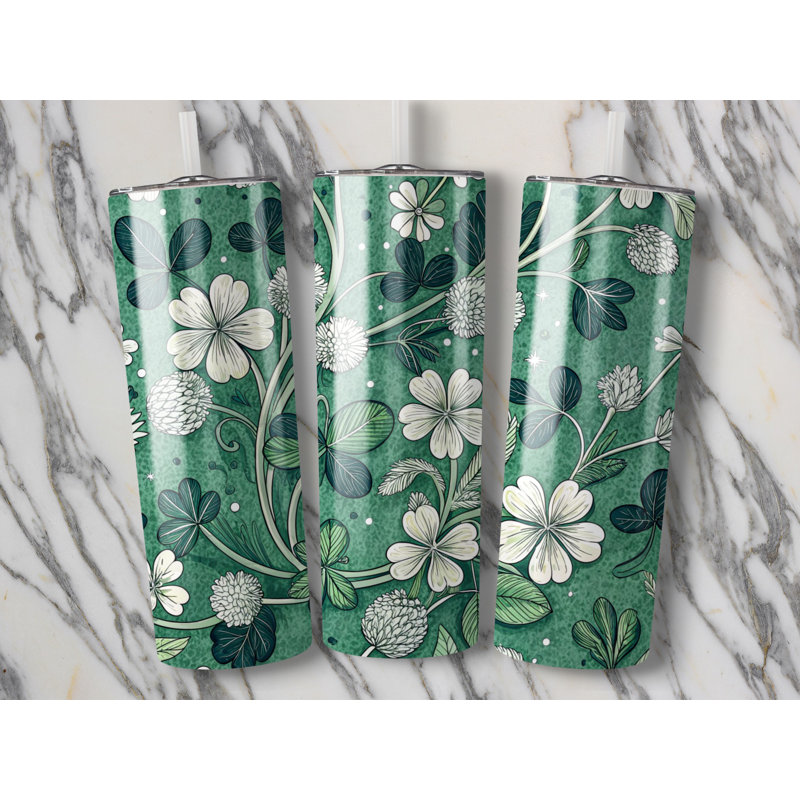 Choose Handmade Tumblers 591ml Vacuum Insulated Stainless Steel (18/8) Travel Tumbler with Straw
