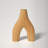 Decorative Arched Wood Vase
