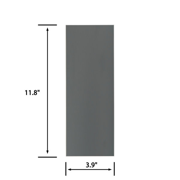 Avant Decor Bex Metro Solid Color 4'' W x 12'' L Engineered Stone Peel ...