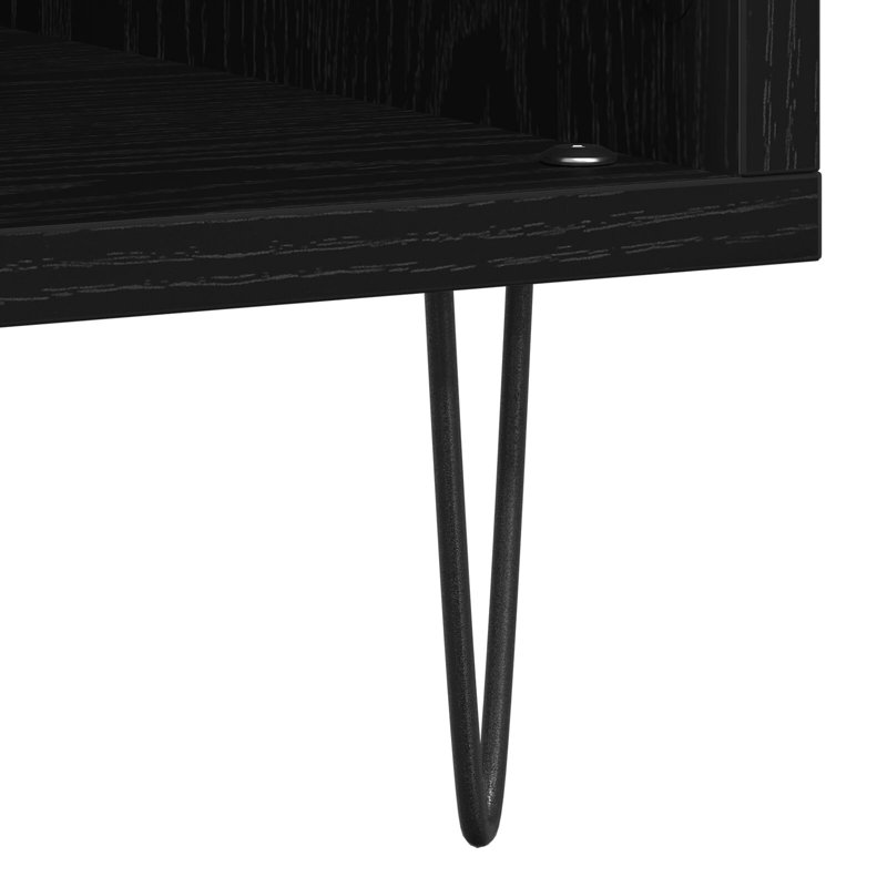 6-3 Rectangle Accent Cabinet, Black Oak
