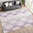 Machine Washable Indoor/Outdoor Chantille ACN2326 Mid-Century Modern Rug-848095306