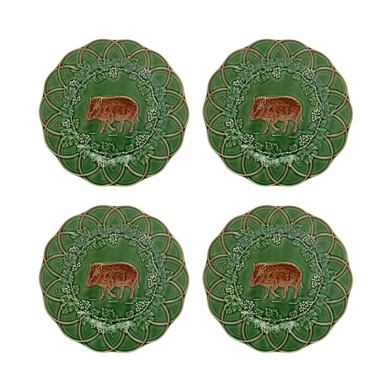 Assiette croustillante Woods, ensemble de 4