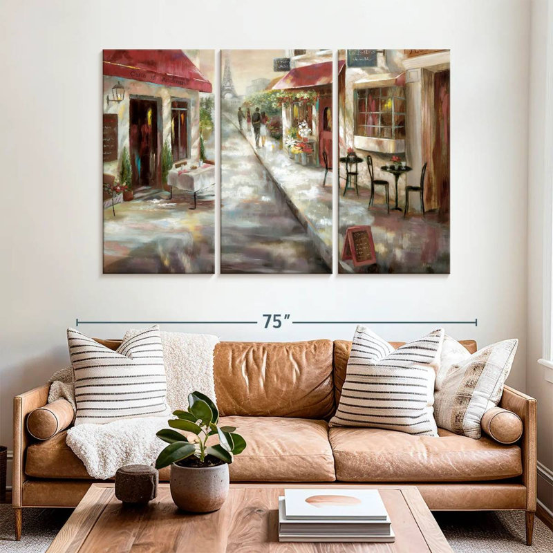 Rorry Parisian Cafe, 42" H x 65" W