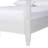 Baxton Studio Martino Four-Poster Platform Bed - Sculpted Post Bed Frame With Panel Headboard, Vintage Spindle Bed, Black, Queen-1772286700-1772286610