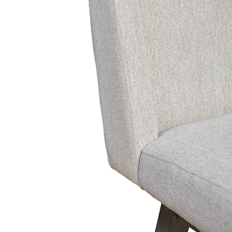 Tabouret pivotant Chenowith Albemarie, Tabouret de bar (siège d’une hauteur de 30 po), Taupe performance, Gris