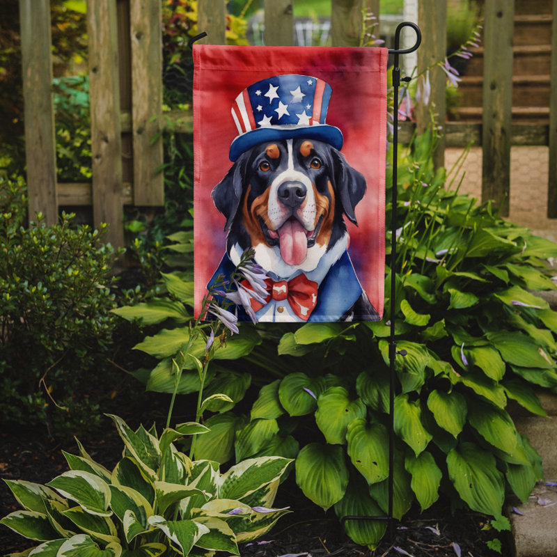 Drapeau patriotique du jardin américain, Grand bouvier suisse