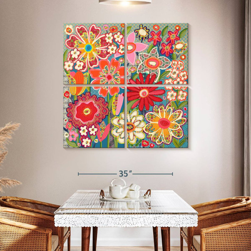 Harnek Flower Fabric I