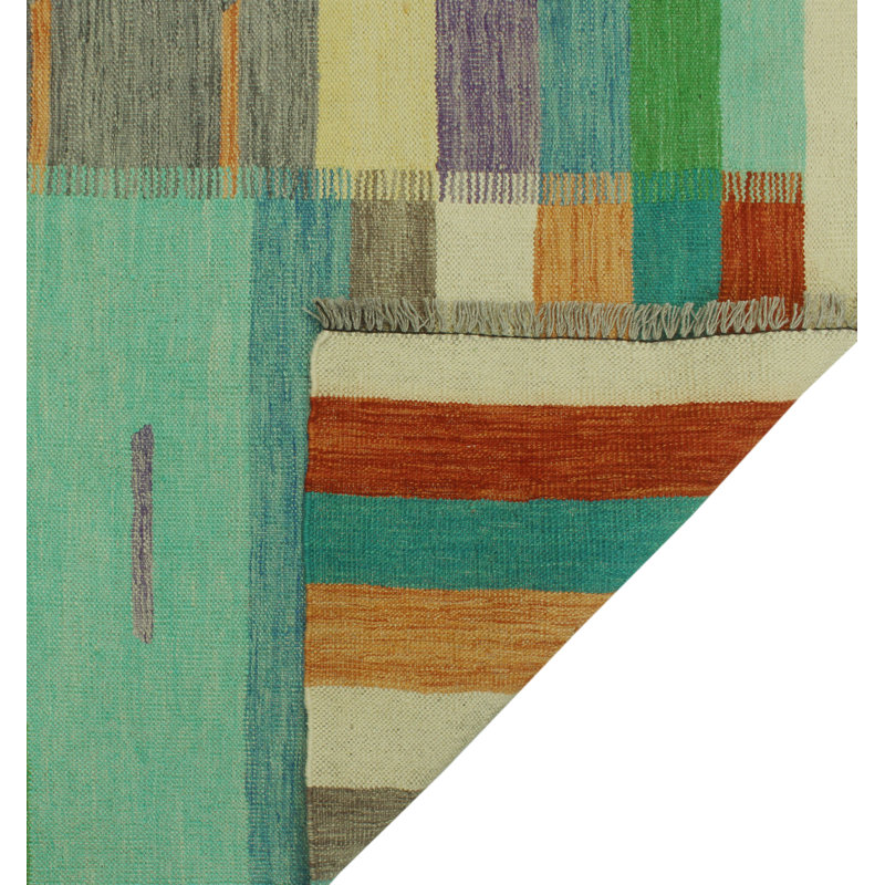 Brai Wool Patchwork Indoor Rug