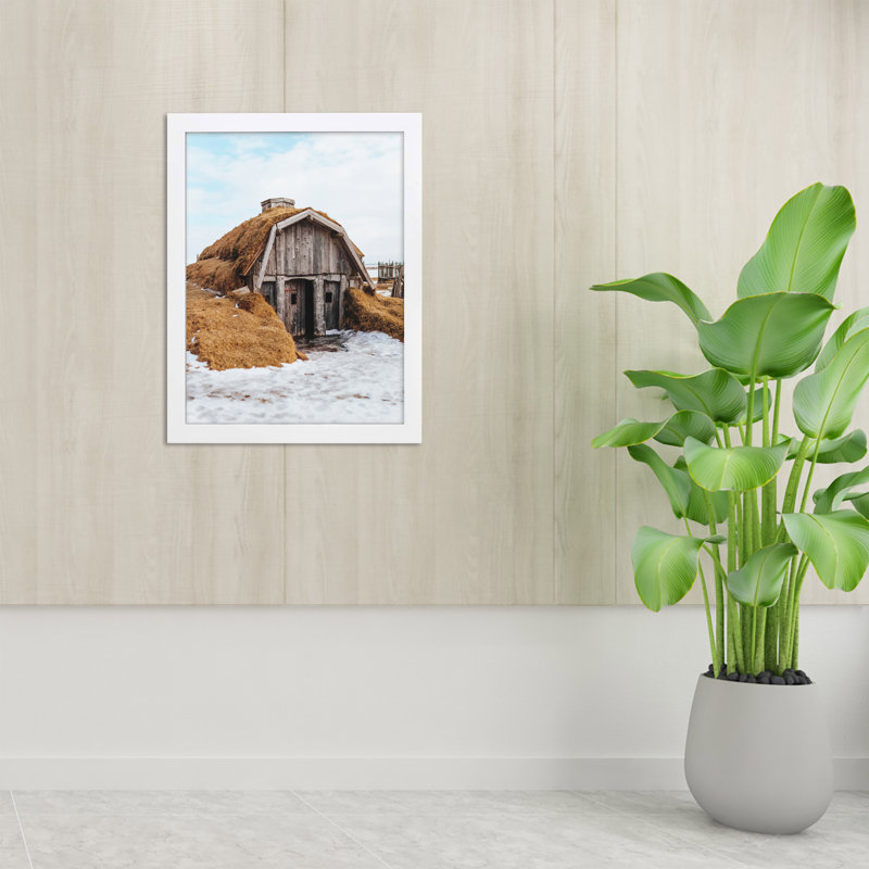 Cadre photo en bois Jenrry, Blanc, 16 po x 20 po
