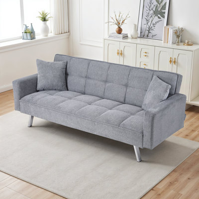 Single 202cm Upholstered Convertible Sofa