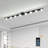 56" Modern LED Flush Mount Ceiling Light With 8 Adjustable Light Heads-1776996391