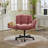 Adjustable Swivel Office Chair,Modern Fabric Ergonomic Computer Desk Chair For Home Office, Makeup, Bedroom