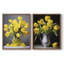 FLORAL Series DCCXCIV-Impression encadrée de qualité supérieure - prête à être accrochée - aucun clou requis - aucun clou requis-107998952-107998953