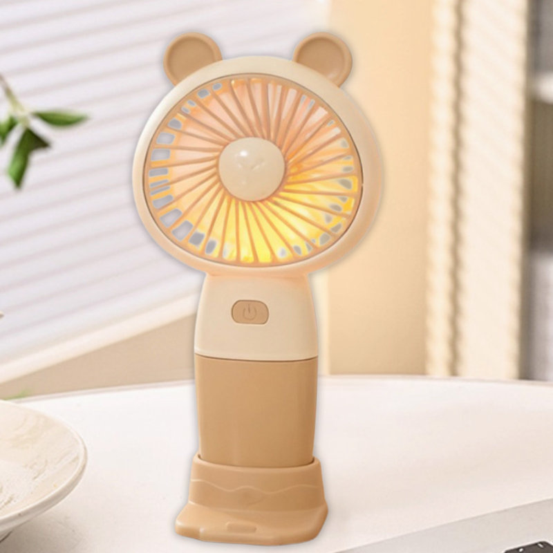Petit ventilateur portatif pour étudiant USB, Multicolor C