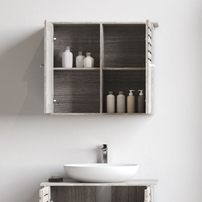 Mirrored Bathroom Cabinets