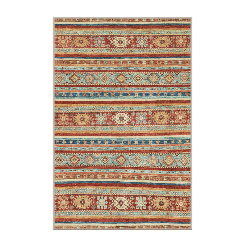 Abstract Indoor Rug, Rectangle 6' x 9'