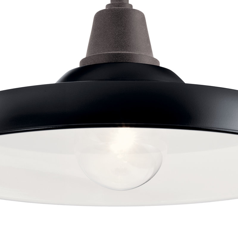 Mur extérieur Hemlen 1Lt, Noir, H 16,25 po x l 16,5 po x P 23,25 po