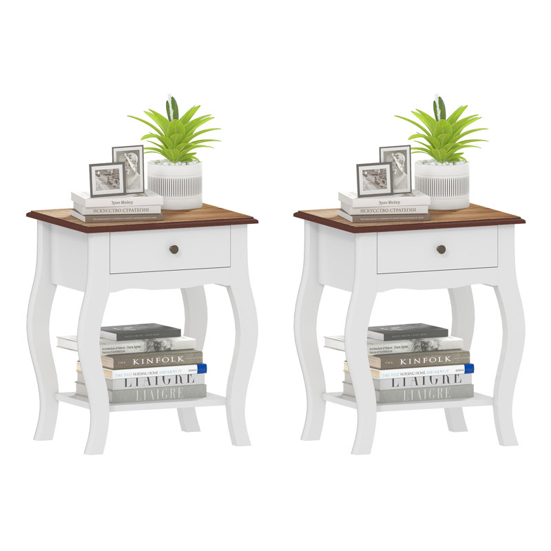 45cm W MDF Bedside Table