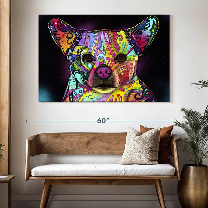 Brampt Cheemix, 34" H x 51" W