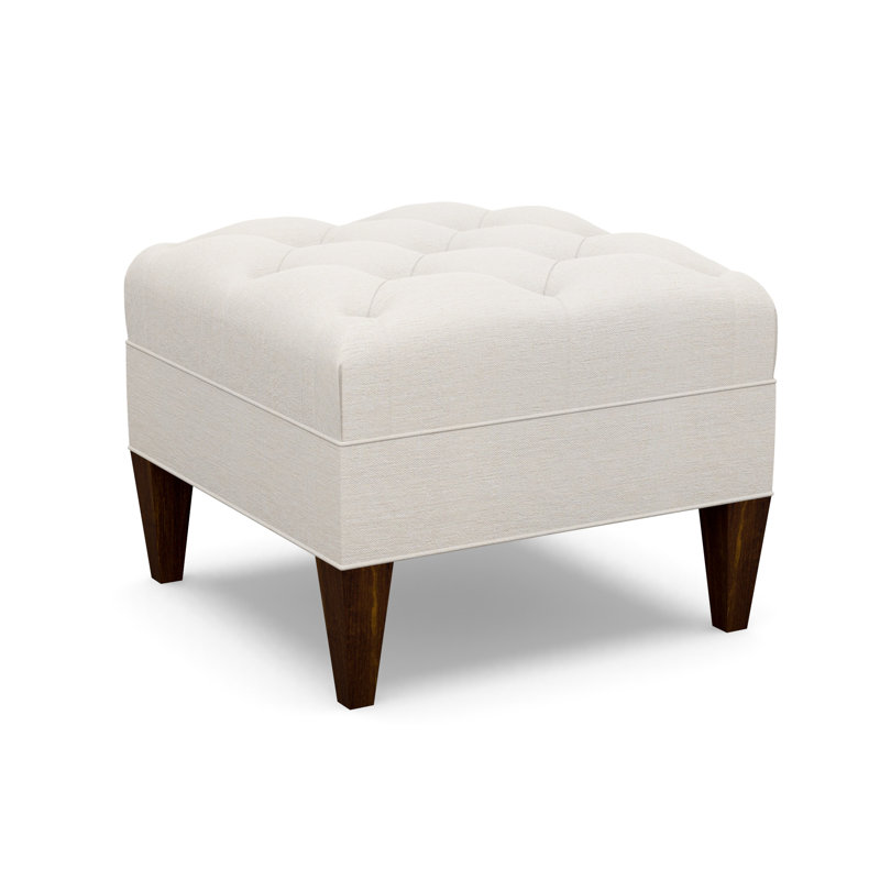 Square Ottoman, Walnut, 9637-80