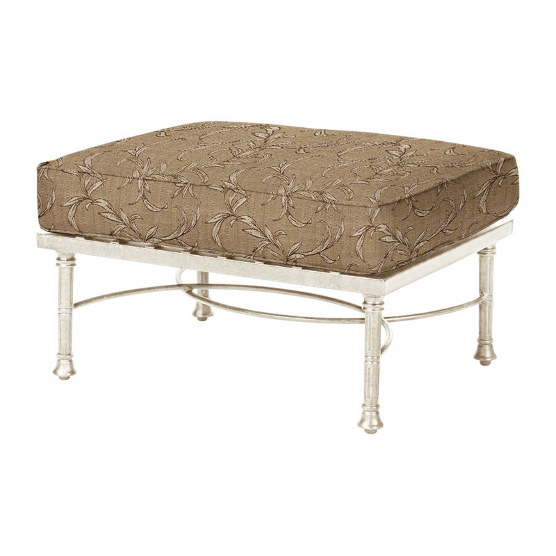 Florence Sectional Ottoman with Cushion, Bessemer, Desert Bronze