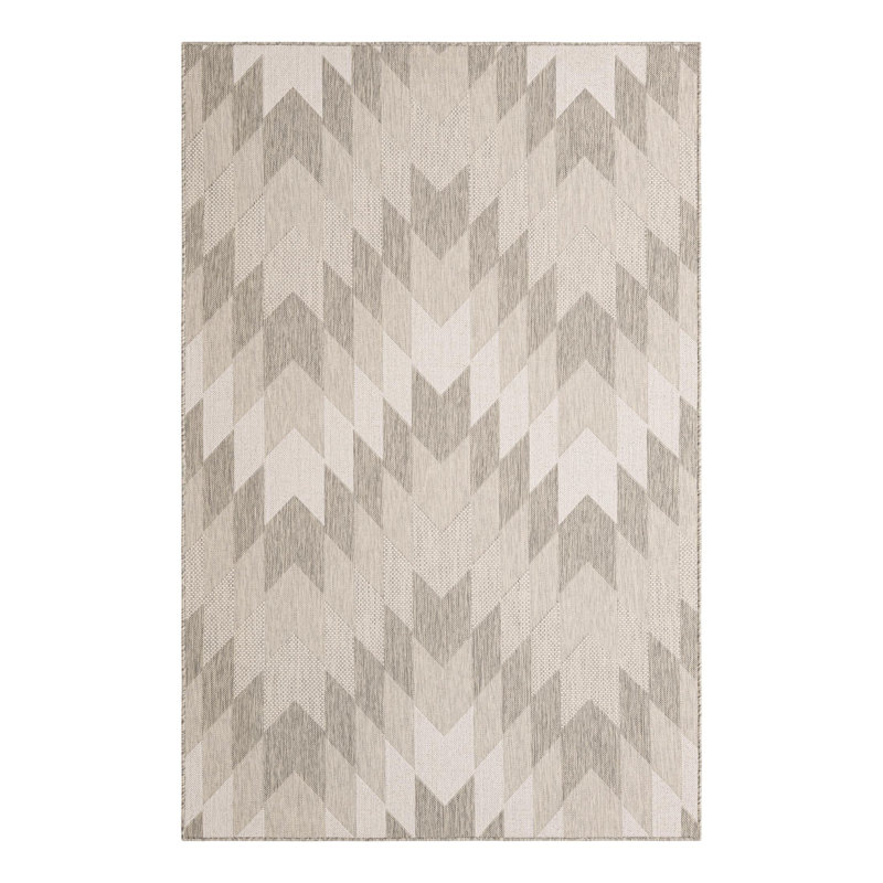 Blox Hower Indoor/Outdoor Area Rug, Rectangle 5'3" x 8'