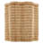 Erika Scalloped Natural Rattan Side Table