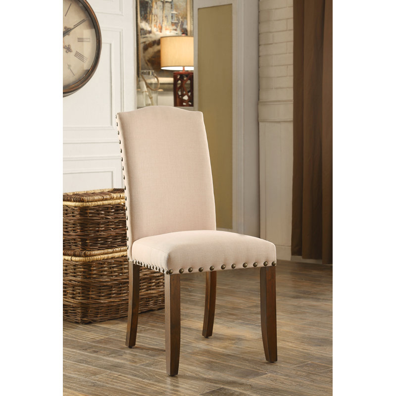 Chaise d'appoint rembourrée beige Whipton, Beige