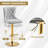 Swivel Adjustable Height Bar Stools With Metal Footrest Set Of 2-105787305