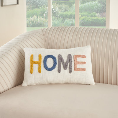  100% Cotton Lumbar Rectangular Pillow Cover & Insert