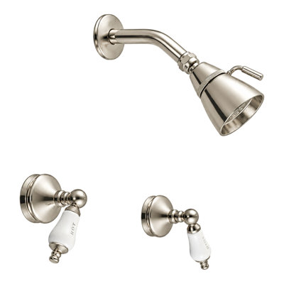 Ensemble de douche encastré avec poignées levier Sacramento