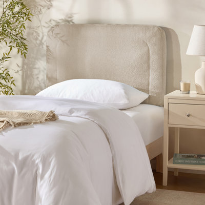 Chastelyne Upholstered Easy Assemble Wall Mounted Headboard