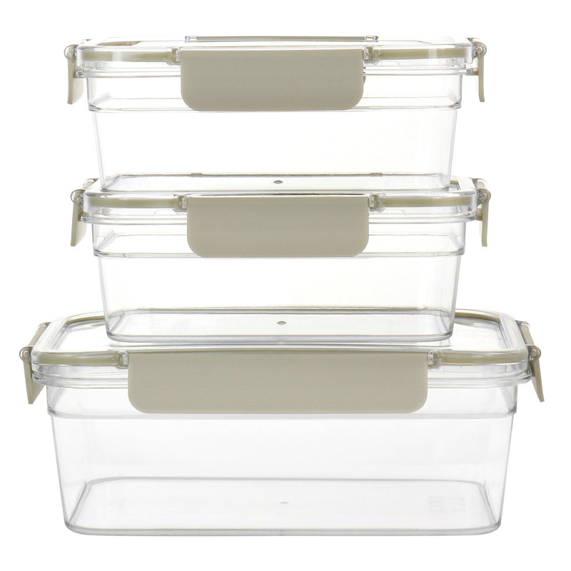 Ensemble de 3 contenants alimentaires Martha Stewart