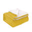Couverture réversible en sherpa et en fausse fourrure-124426236-124426238