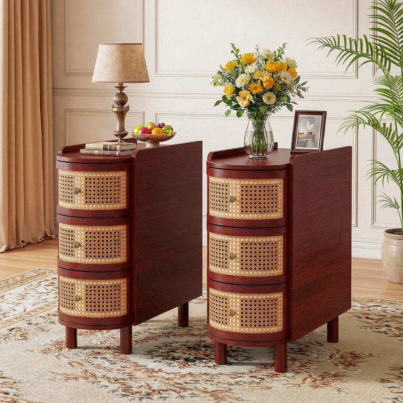 3 - Drawer Rectangle Accent Chest