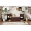 Banc de rangement tout-en-un pour hall d'entrée avec coussin et tiroirs-84940486-84940487