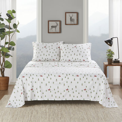 Woolrich 100% Cotton Flannel Sheet Set