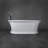 67" x 32" Freestanding Soaking Solid Surface Bathtub