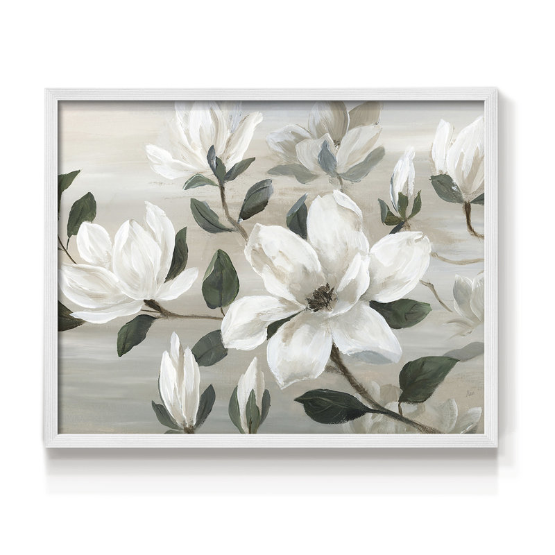 Southern Charm - Imprimé encadré - Restickable, H 11 po x l 14 po, Blanc