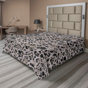 Mauve pâle, gris anthracite, gris / floral